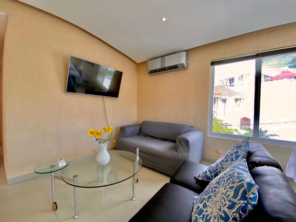 Apartamento Calido Y Moderno En La Entrada De La Zona Hotelera แคนคูน ภายนอก รูปภาพ