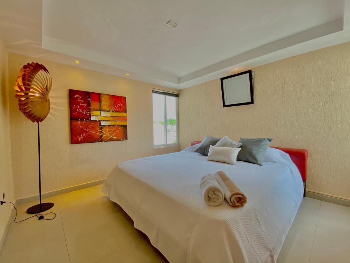 Apartamento Calido Y Moderno En La Entrada De La Zona Hotelera แคนคูน ภายนอก รูปภาพ